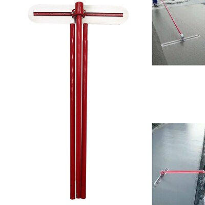 35.4'' x 7.8'' Bull Float Concrete Cement Surface Smooth Leveling Scraper 70.8'' L