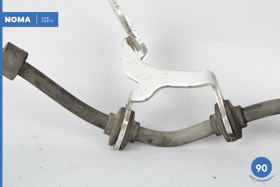 06-13 Manguera de freno delantera izquierda BMW 335i E92 E87 E90 1 3 Series X1 con soporte OEM Foto 4 de 4