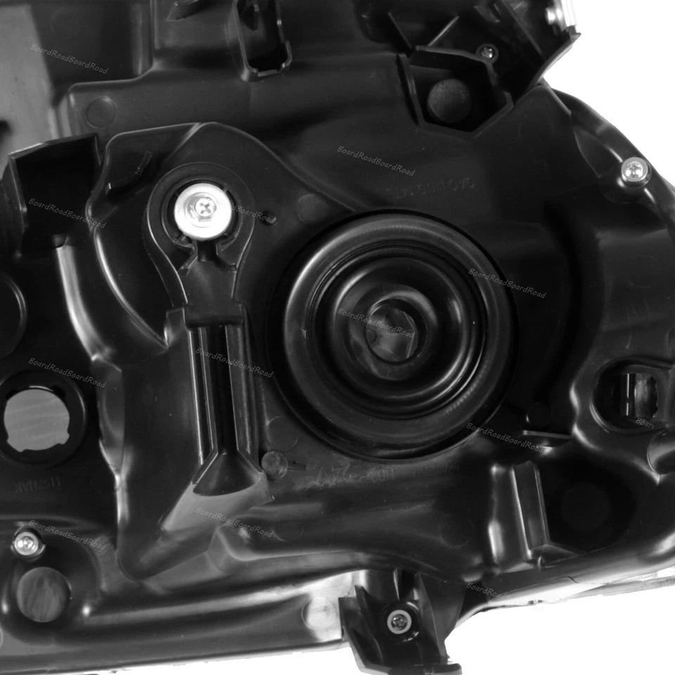 Левые и правые черные передние фары галогенные подходят для Toyota Tundra 2014-2021 годов выпуска - Изображение 4 из 4