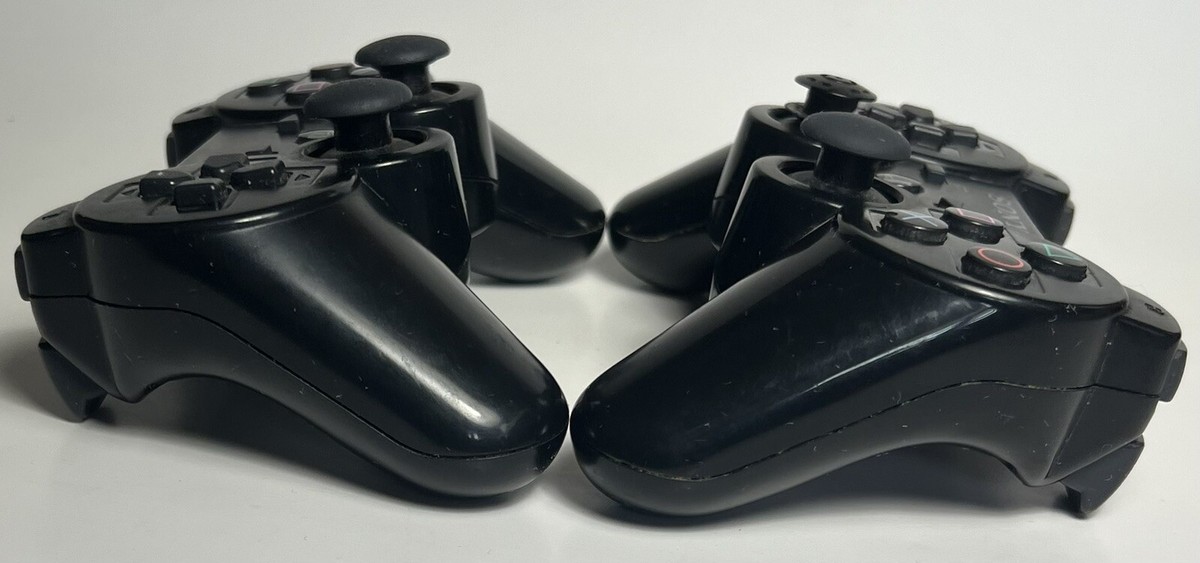 2 Sony Playstation 3 PS3 Dualshock Sixaxis Wireless Controller