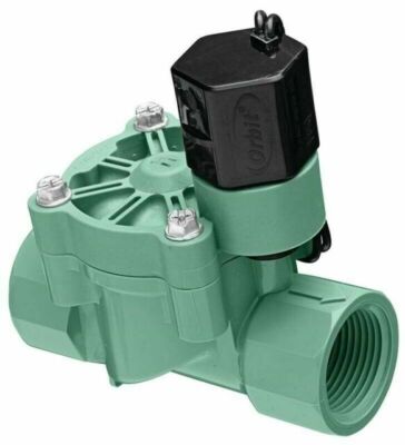 NEW Orbit 57280 3/4'' FPT Auto Inline Sprinkler Valve - Green *FREE SHIPPING*