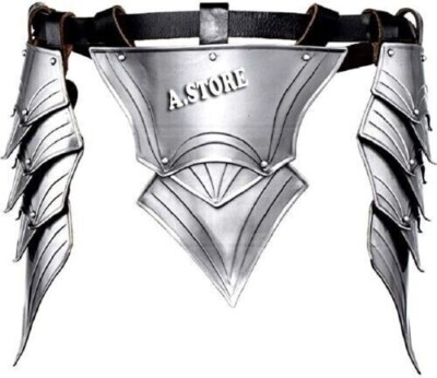 Mittelalterlich Halloween Mittlere Alter Ritter Tasset Armor Beschichtet Taille
