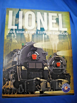 LIONEL 2011 SIGNATURE EDITION TRAIN CATALOG book product publication (FREE SHIP)