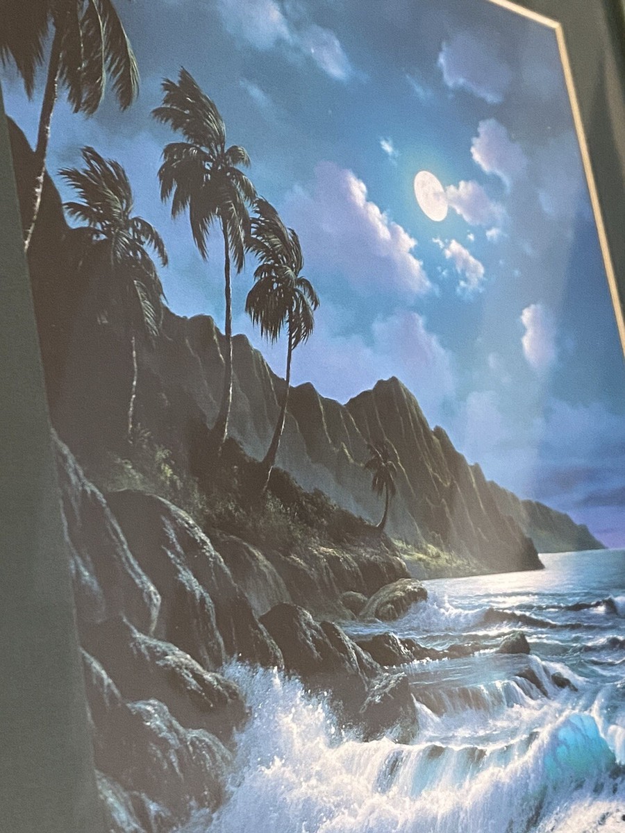 Vintage - Anthony Casay Framed Print - Ocean Shoreline | eBay