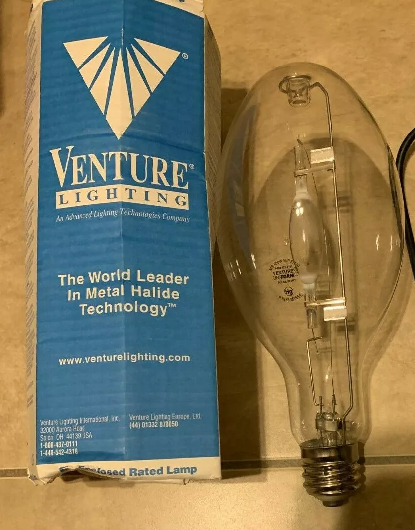 Venture Kr85 Metal Halide Lamps Light Bulbs 400W WRK 3EE 186 202 NEW in Sleeve