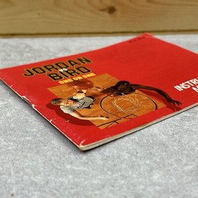 1988 Jordan vs. Bird One On One (Nintendo, NES) Instruction Booklet Manual Only