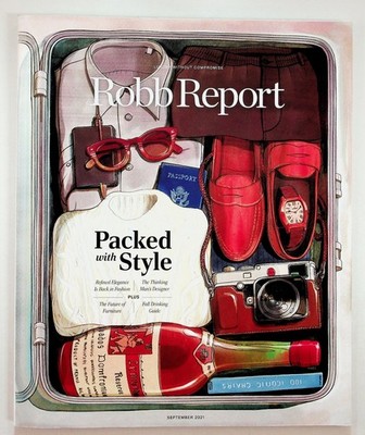 Robb Report September 2021 Magazine Packed with Style Luxury Lifestyle Fashion