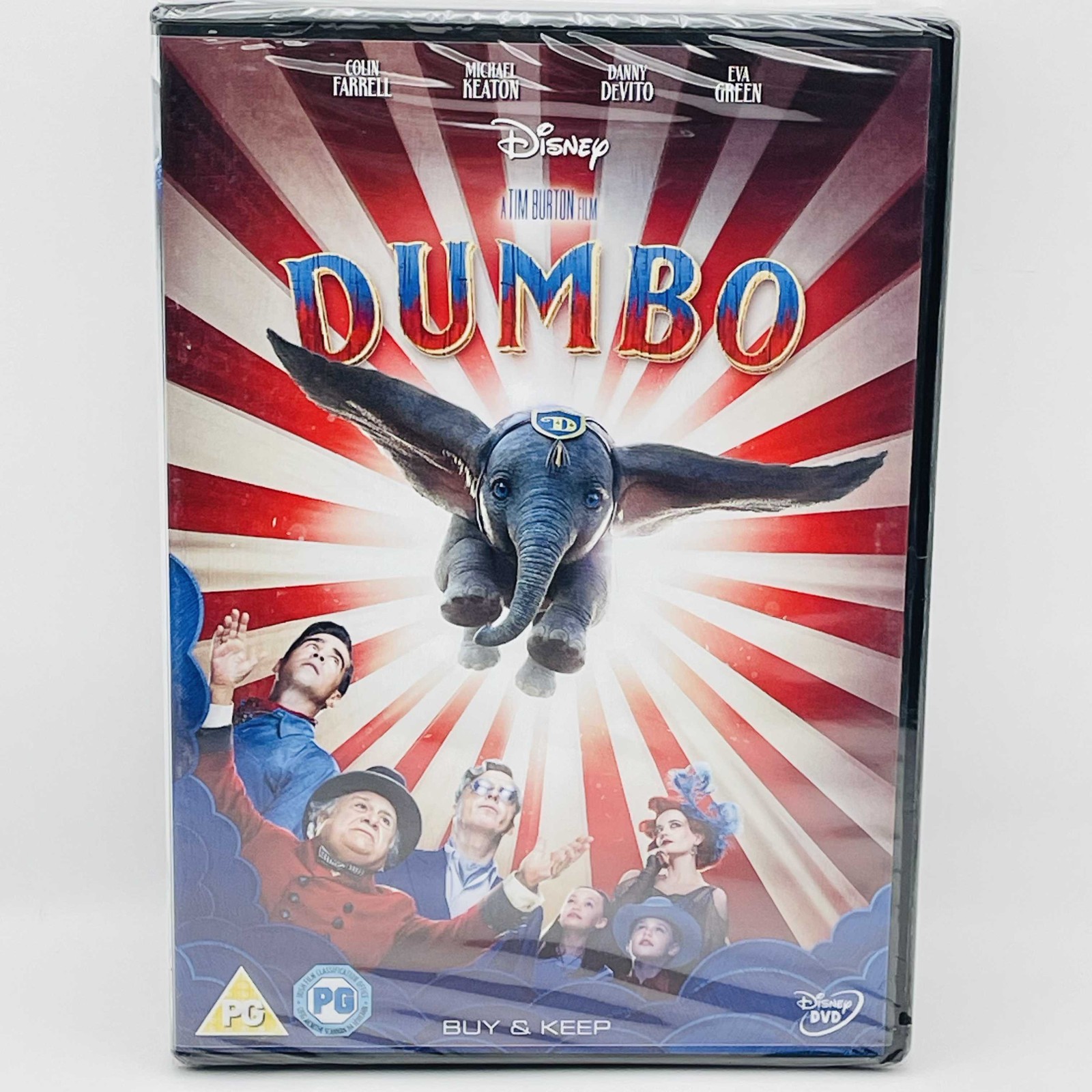 Disney Dumbo Live Action DVD (New and Sealed)