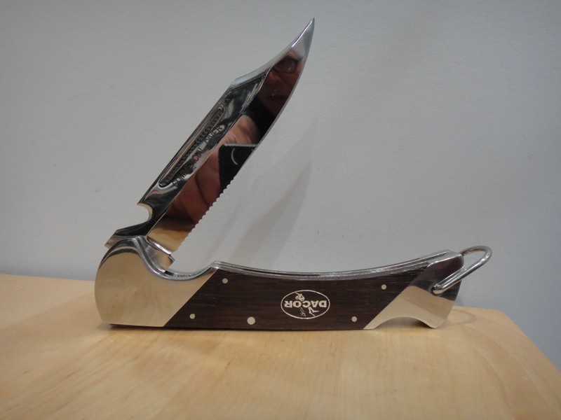 Rare DACOR DIVING Commercial Divers Folding Knife (A026)