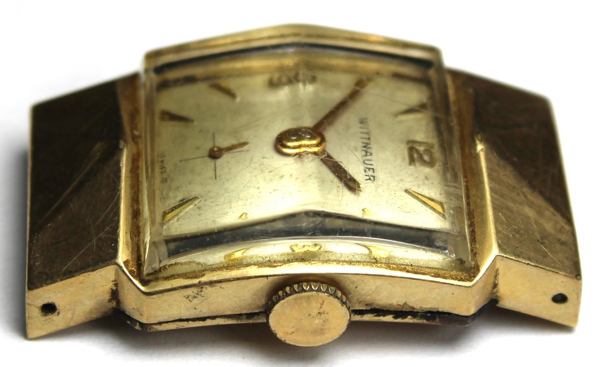 Wittnauer 9WN 17j 22mm 10k Gold Filled Watch - Parts/Repair  display picture 3