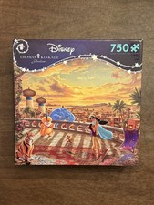 Disney Thomas Kinkade Aladdin  Jasmine Dancing 750pc Jigsaw Puzzle