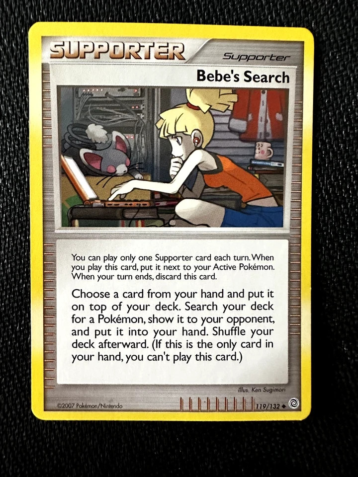 Bebe's Search 89/111 Rising Rivals Pokemon Card