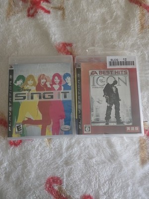 Disney Sing It + Def Jam Rap Star Brand New Sealed - Playstation 3 PS3 Game Rare