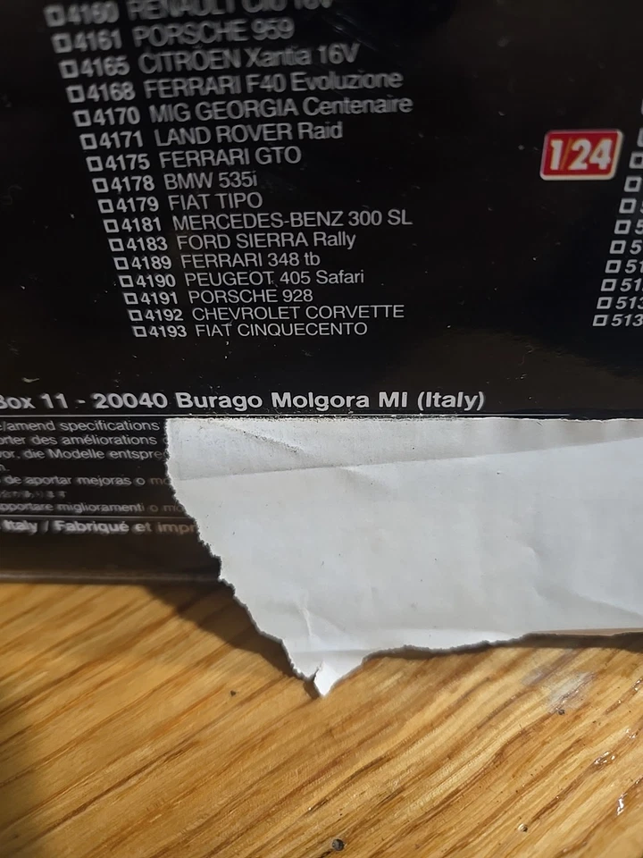 Bburago Ferrari 456 GT 1992 escala 1:18 diecast azul hecho en Italia #3036 Foto 4 de 4