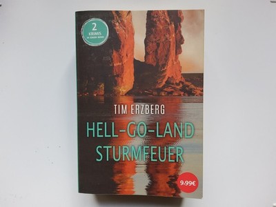 Hell-Go-Land  &  Sturmfeuer --- Tim Erzberg --- 2 Krimis --- SEHR GUTER ZUSTAND