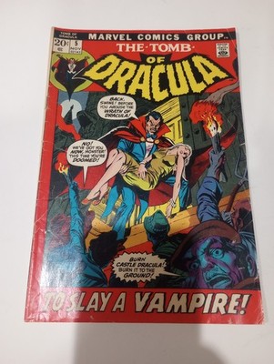 Tomb Of Dracula 5 Marvel Comics 1972