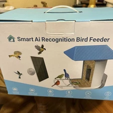 - AI Smart Bird Feeder with Solar Powered Camera -