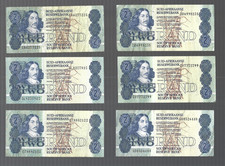 South Africa 🎇  1983-90 ... 1x 2 Rand ... ONE NOTE ... Sign: de Kock 🎇 lot4615