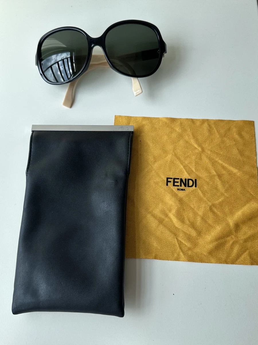 Fendi Beige Round Sunglasses for Women for sale | eBay display picture 1