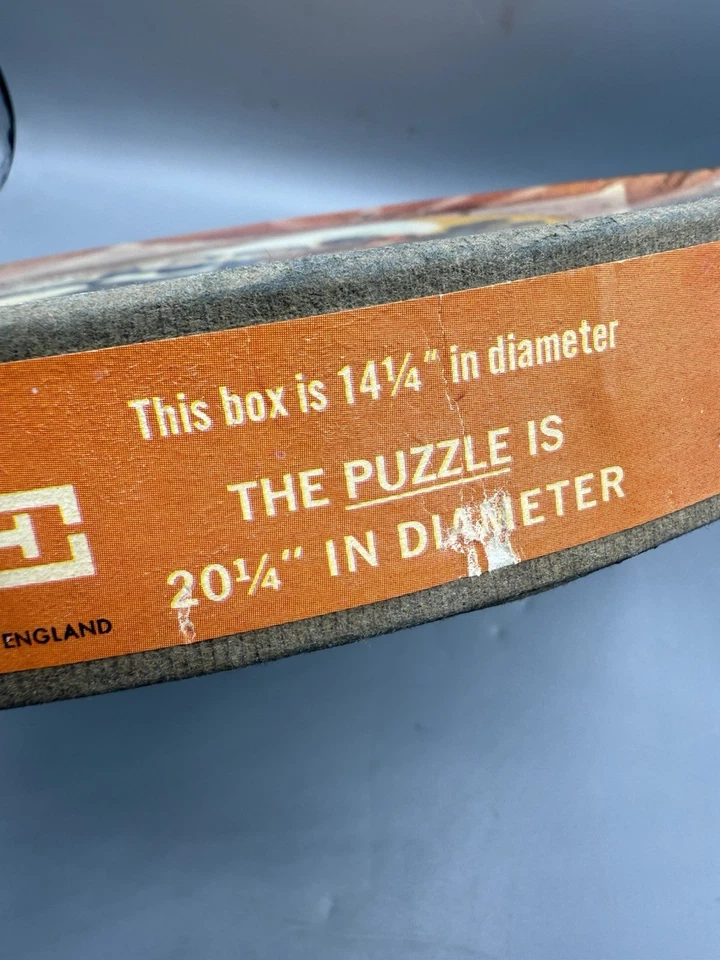 Rompecabezas redondo Springbook de colección doble imagen Salvador Dalí C906 - 1965 leer descripción Foto 2 de 4