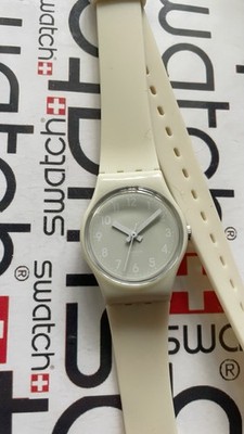 Swatch Wide View LM136C 2010 Standard Ladies 25mm Silicone Double Wrap
