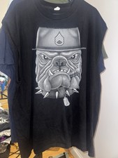 Vintage Sleeveless T-Shirt Bulldog Pro Club Looks New Never worn Made in USA 90