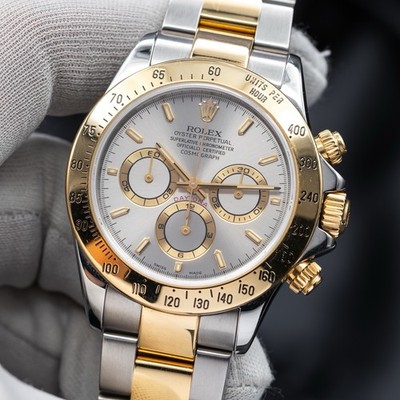 Rolex Daytona 40mm 16523  Zenith    Rare Slate Gray Dial   Complete Set