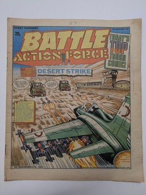 Battle Action Force Comic 10th December 1983, IPC Magazines.