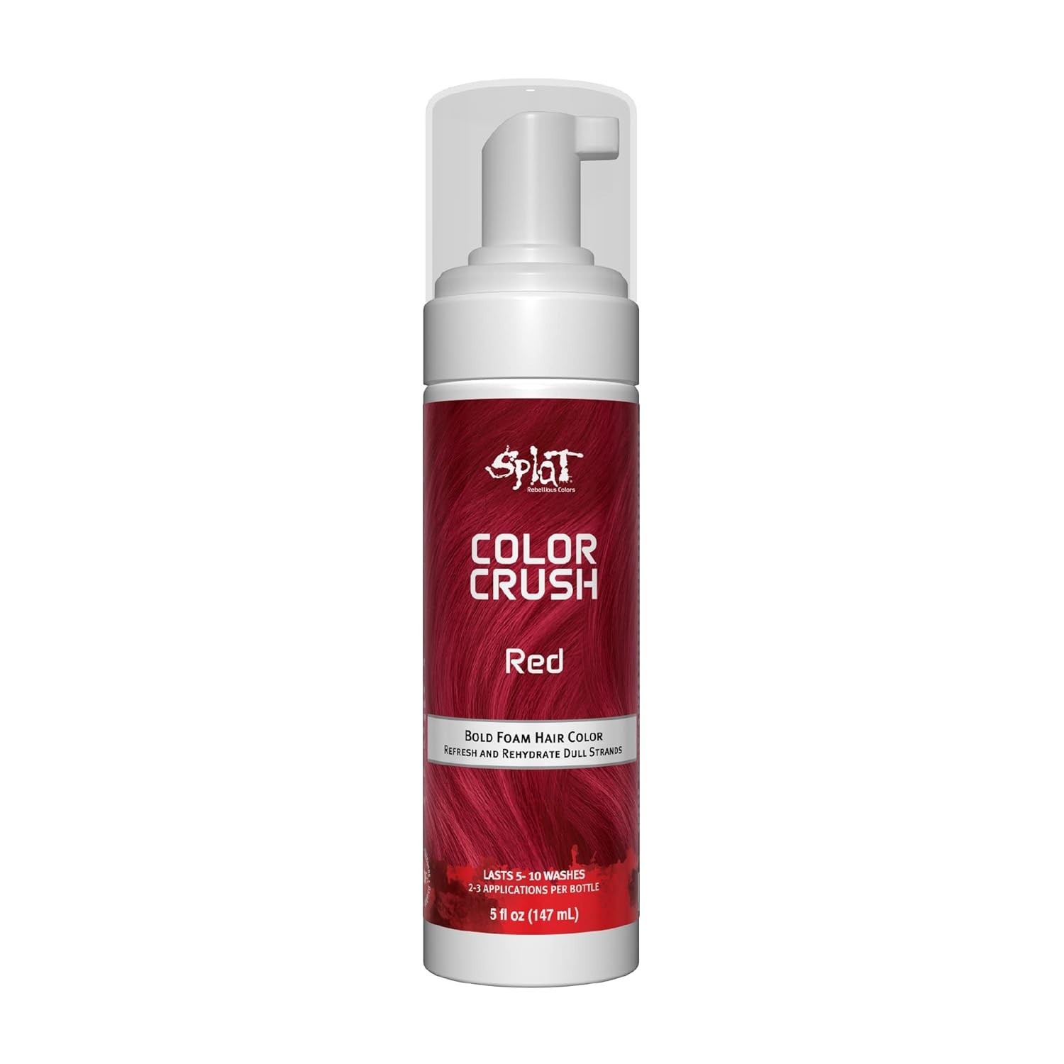 Crush Bold Foam Red Hair Color 5 Oz Refresh Colors In Minutes