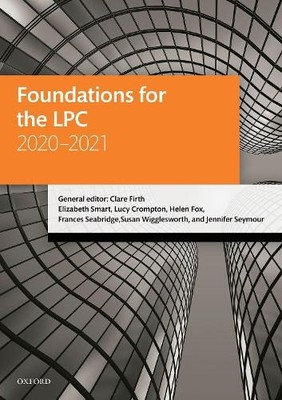 Foundations for the LPC 2020-2021 (..., Seymour, Jennif