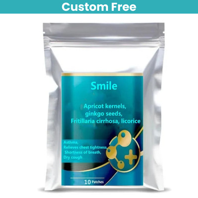 Fast Cough Relief Patches Natural Herbal - Apricot & Ginkgo-100% Organic