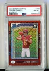 2024 Donruss Optic Jayden Daniels Red Mojo Rookie Prizm PSA 8 NM-MT Commanders