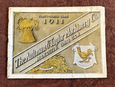 1911 AULTMAN TAYLOR ORGINAL CATALOG STEAM TRACTION ENGINE GAS TRACTOR