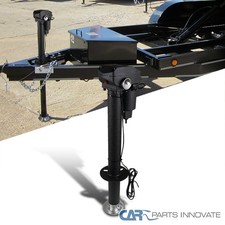 Electric Power Lift Tongue Jack 12v 3500lbs Camper Rv Trailer Level Adjustable