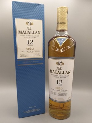 Macallan 12 Years Triple Cask Single Malt Whisky 40% Alkohol Scotland OVP 0,7 Li