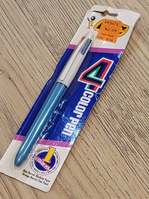 BIC Four Color Click Ballpoint Pen Made in France NEW 1991 Collectable