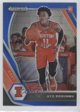 2021-22 Panini Prizm Draft Picks Variation Blue 3/199 Ayo Dosunmu #20 0z6a