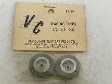 Van Cleave Pair of Wheels Tires 1/24 scale slot cars