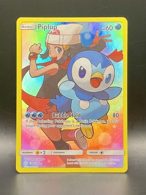Piplup 239/236 Cosmic Eclipse Full Art Secret Rare Holo Pokemon Card NM/M | eBay Piplup 239/236 Cosmic Eclipse Full Art Secret Rare Holo Pokemon Card NM/M | eBay