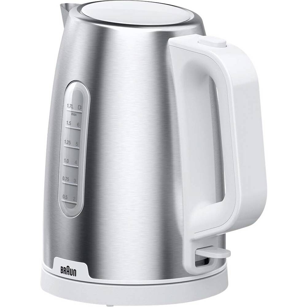 Bouilloire 1.7 l sans BPA Braun WK 1500 GY design épuré