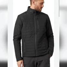 NWT Helly Hansen Men's Crew Insulator Jacket 2.0 Black Size M