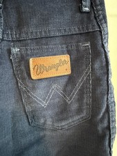 Vintage Wrangler Youth 10 Slim Denim Blue Jeans Bootcut Lasso Rodeo Western Wear