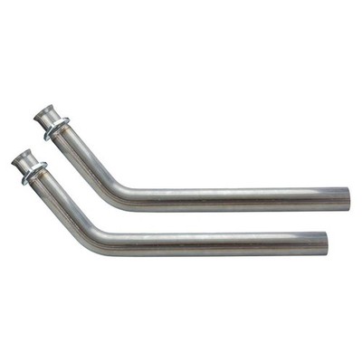 PYPES Performance Exhaust DGU16S Intermediate Pipe 2.5 in Stainless for Small