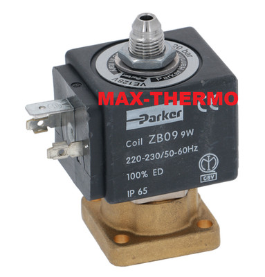 solenoid valve parker ve-128 3-ways coil 230 VAC  for 10 bar 