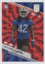 2023 Panini Donruss Elite Rookies Aspirations Shimmer 80/625 Dorian Williams rp9