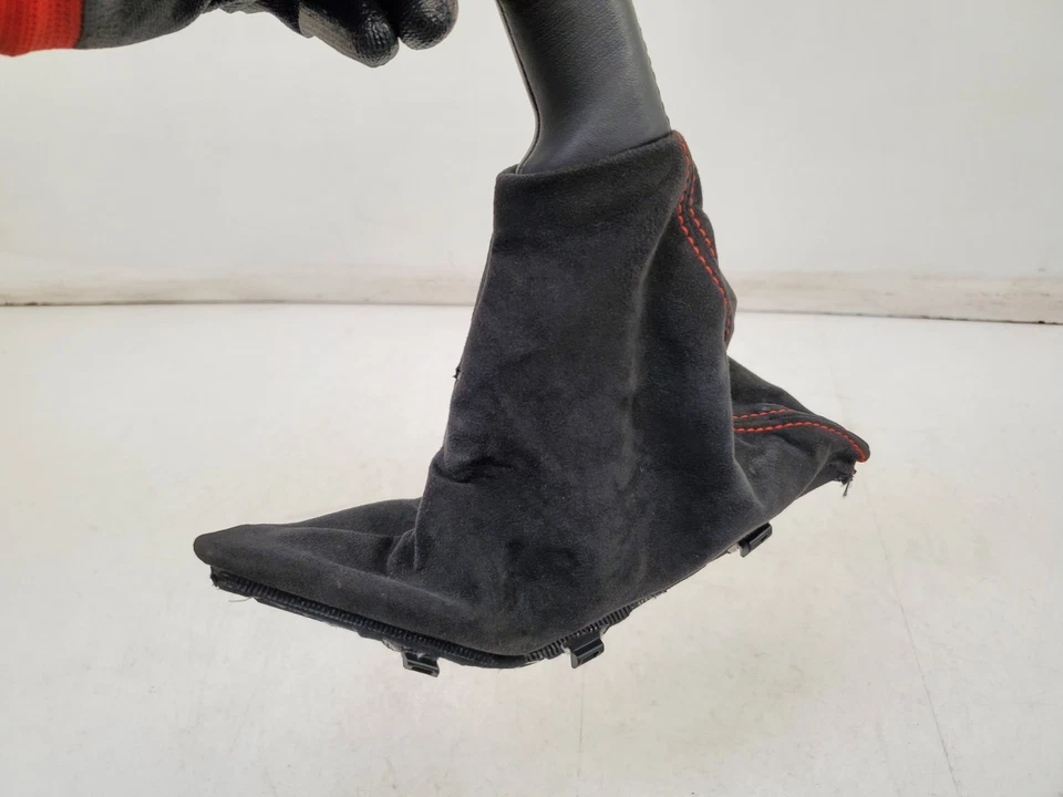 ✅ 16-21 OEM BMW F87 M2 cupé bota freno de mano mango cuero con puntada naranja Foto 4 de 4