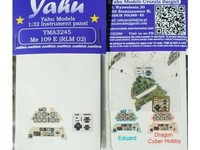 Yahu YMA3245 Me 109E Rlm 02 1/32 Instrument Panel