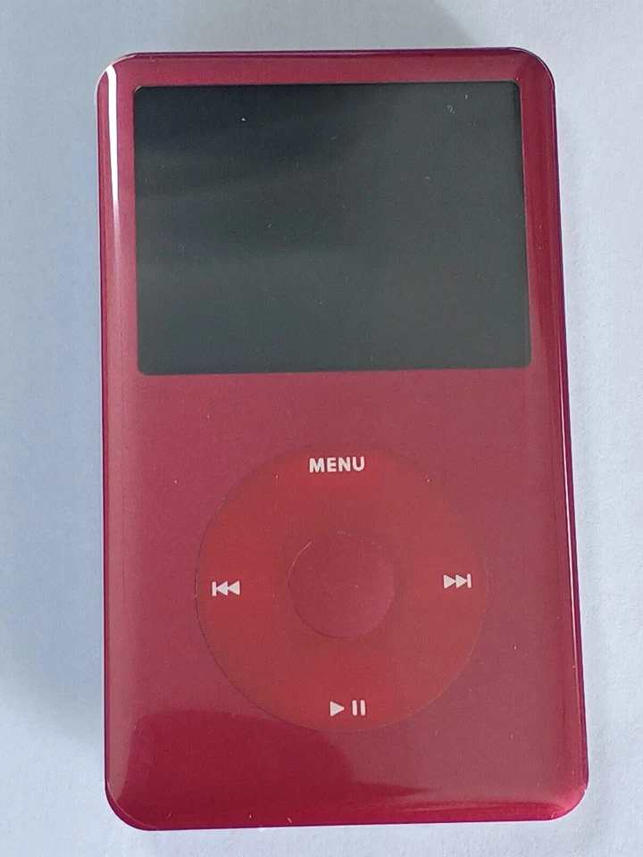 New Modded Apple iPod Classic 6th 7th Gen Red 80/120/160/256/512GB/1TB/2TB SSD - Image 4 of 4