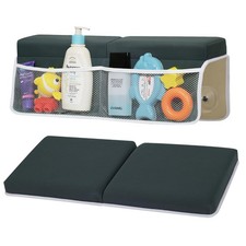 Comfortable Baby Bath Kneeler and Elbow Rest Pad Set, Thick Memory Foam Bath ...