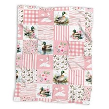 Mallard Duck Blanket, Wild Animal Duck 50"x60" for teens Mallard Duck--5